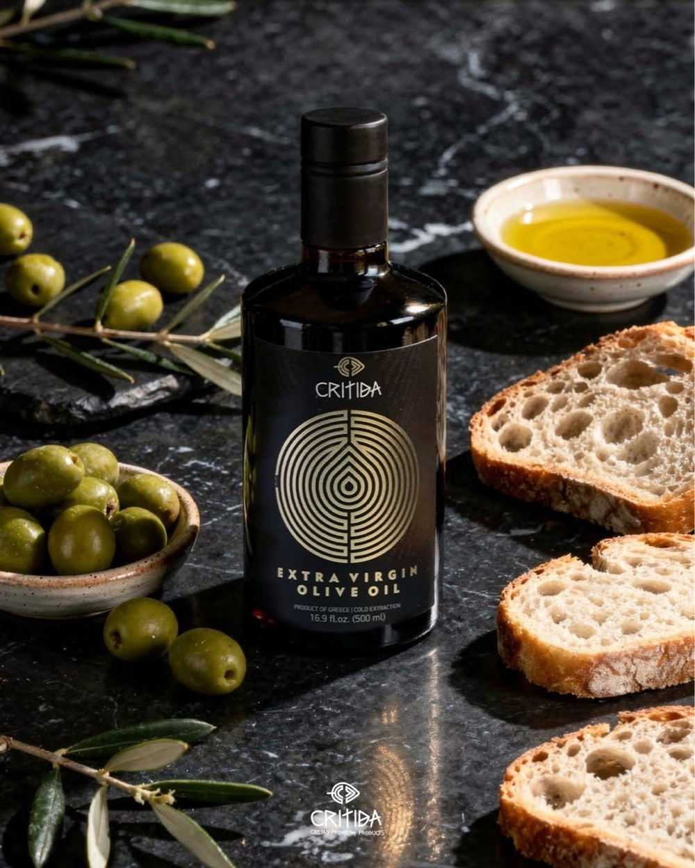 Оливковое масло Critida Oliеna Supеrrior Catеgory, 0,5 л, Греция