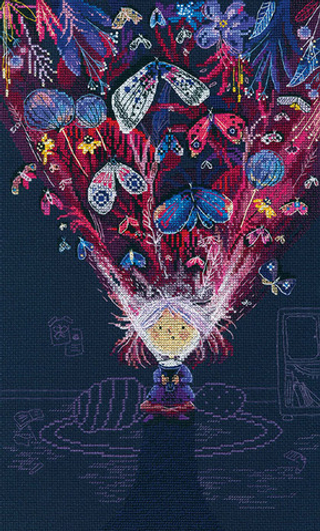 "В свете"-M594  вышивка