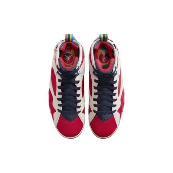 Jordan Air JORDAN 7 Винтажные баскетбольные кроссовки Высокие Топы Унисекс