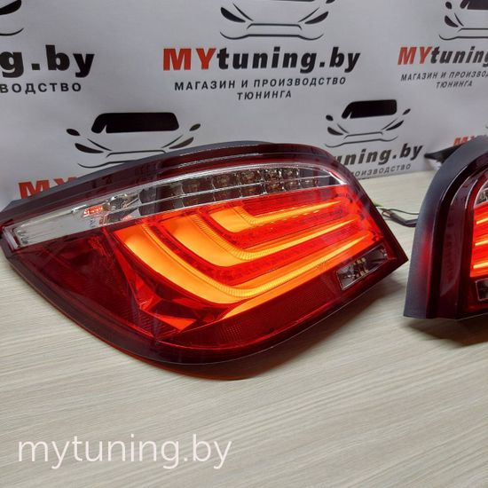 Задние фонари для BMW 5 E60 LCI (07-10) LED красные светлые