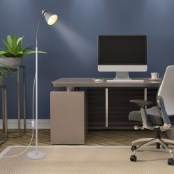 Торшер светильник Rivoli Alina 7086-501 напольный 1 х Е27 40 Вт | Rivoli