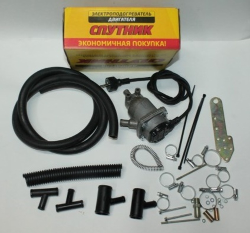 Подогреватель предпуск. универс. для легковых а/м  Спутник  (1,5 кВт) (Автоплюс)