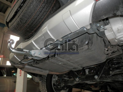Фаркоп оцинкованный Galia M082C для Mitsubishi Pajero IV 2007-, Pajero III 2000-2007(паспорт и сертификат в комплекте)(без электрики)