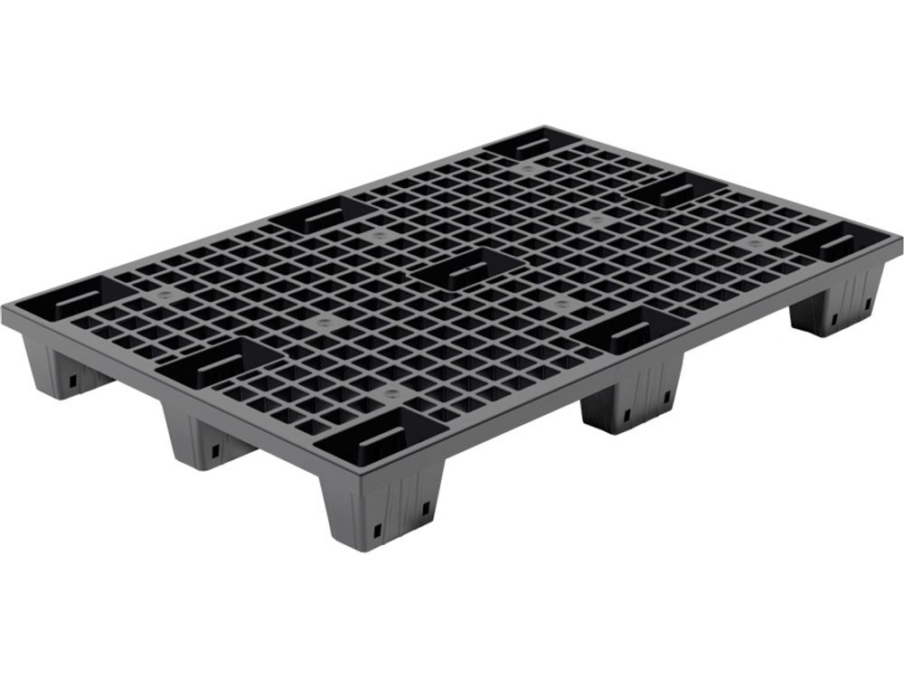Паллет 1200х800х140 перфорированный, вкладываемый, на ножках, арт. TR 1208 LP, код: 25357