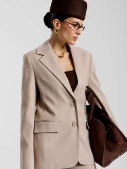 Песочный пиджак Купер