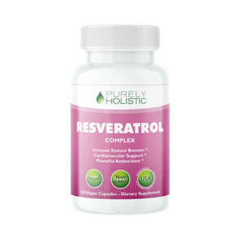Purely Holistic Resveratrol 120 veg caps 600 mg , Ресвератрол