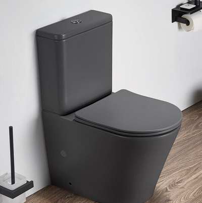 Унитаз напольный Ceramalux 2166ХМH серый матовый