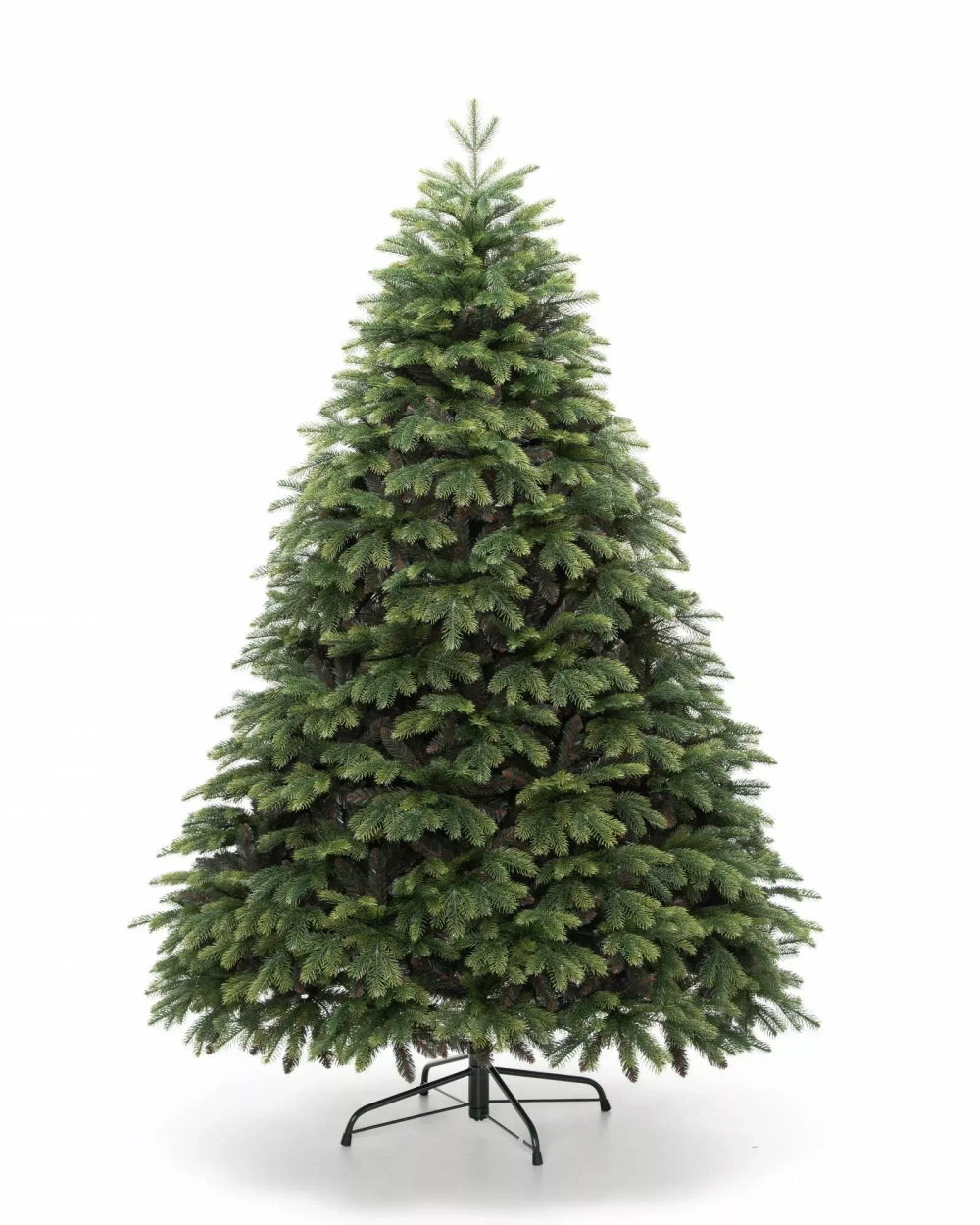 Искусственная елка Богемская 210 см., Литая хвоя+ПВХ, ЕлкиТорг (22210)