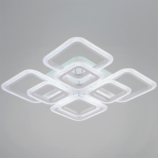 09838-0.3-4+4B WH (RGB) светильник потолочный