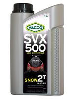 Масло моторное для снегоходов YACCO SVX 500 SNOW 2T (1L)