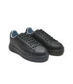 Кожаные кроссовки Emporio Armani - черный(X3X024 XN316)