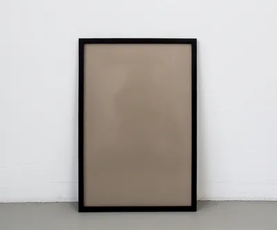 Рамка для постера черная