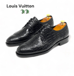 Туфли Louis Vuitton из кожи крокодила