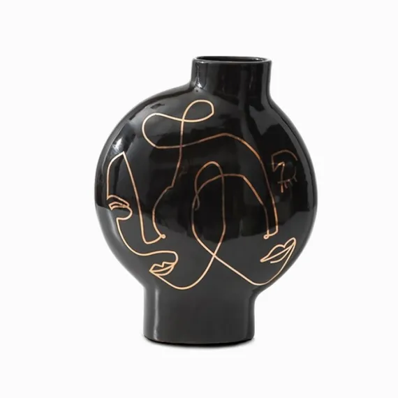 Ваза Faces Print высота 42