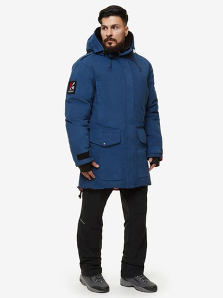 Куртка мужская пуховая BASK PUTORANA V4 деним