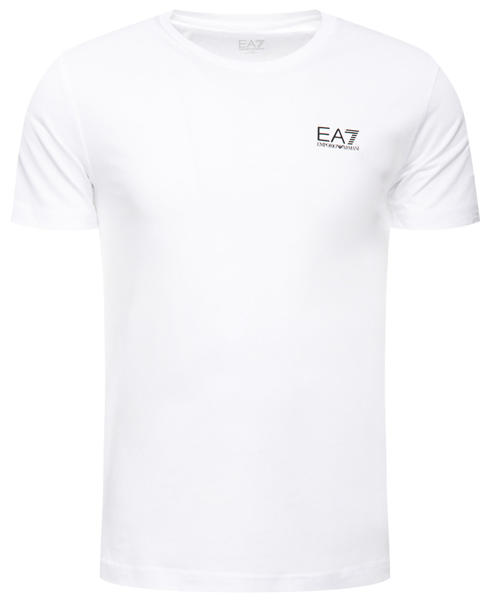 Мужская теннисная футболка EA7 Man Jersey T-Shirt - white