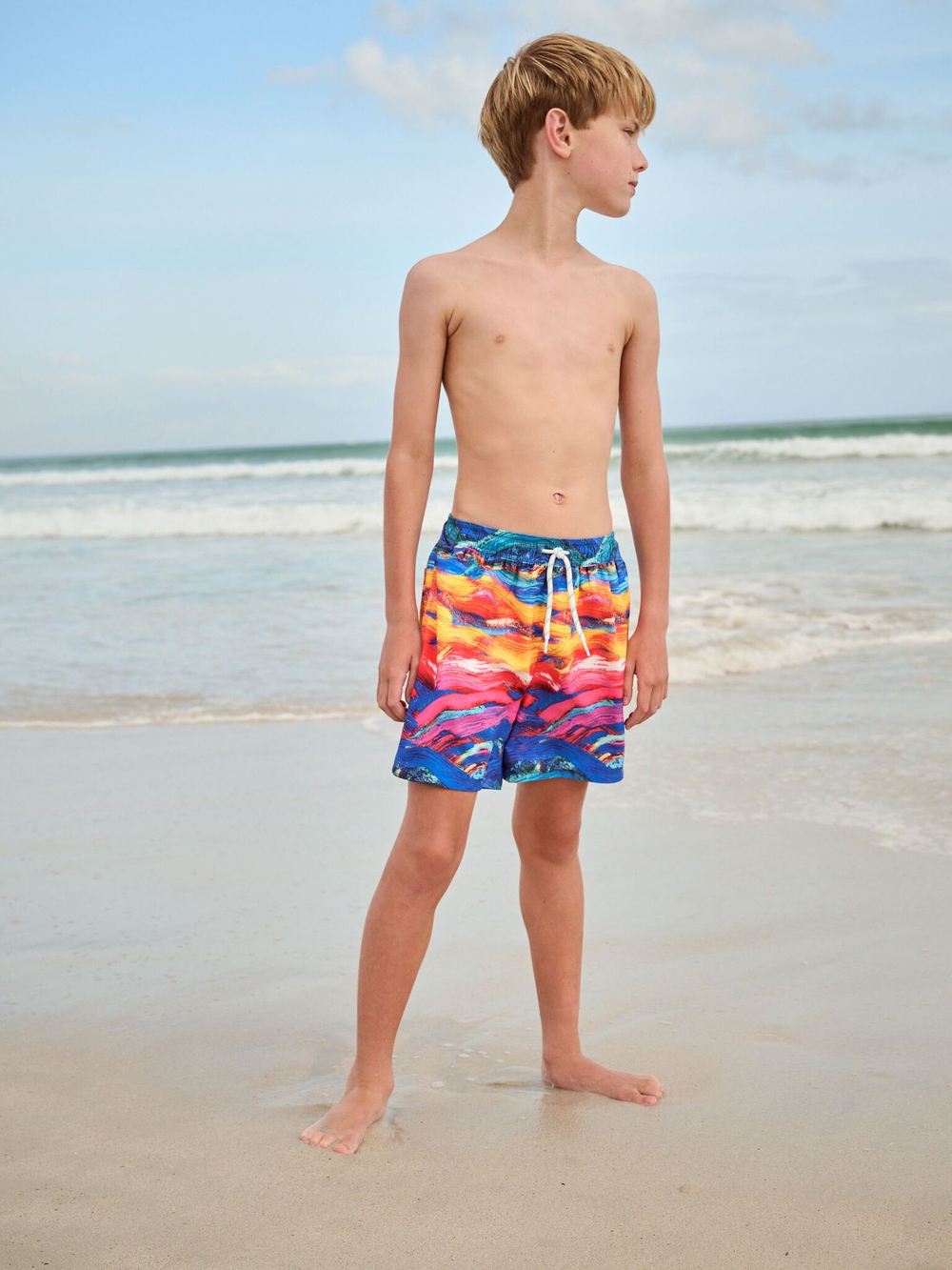 Плавки для мальчика Next E90-233, Синий, Желтый