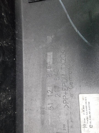 Бампер задний BMW 5er G30 (2017-2020) M-Paket