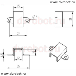 Крепеж N20 - Белый-Б