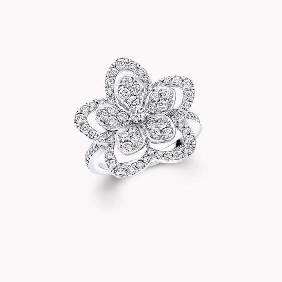 Кольцо Graff Wild Flower Large Diamond Ring