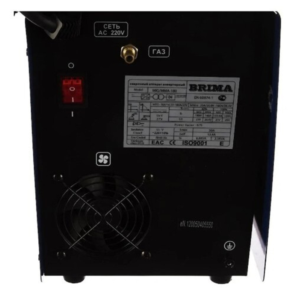 Сварочный полуавтомат Brima MIG/MMA-180 DIGITAL 0010115