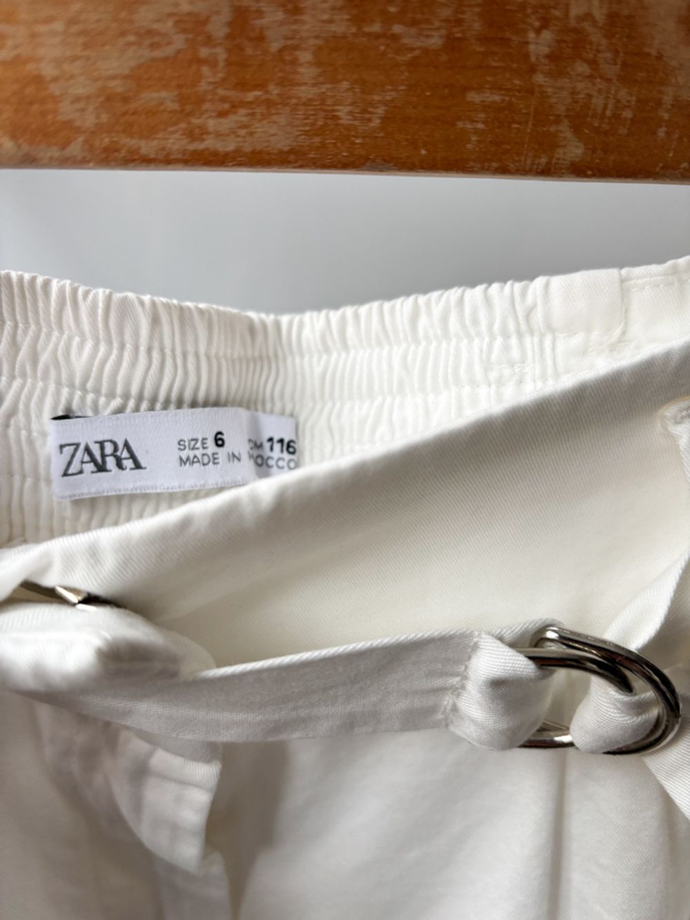 Хлопковые брюки Zara, 116