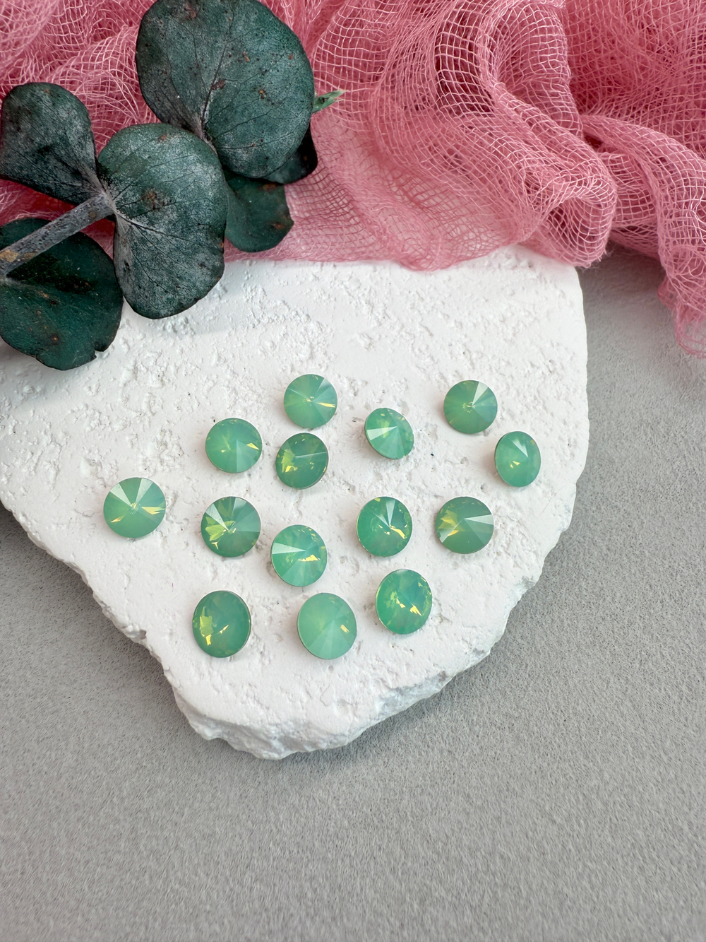 Риволь Rivoli 8 мм, Pacific opal