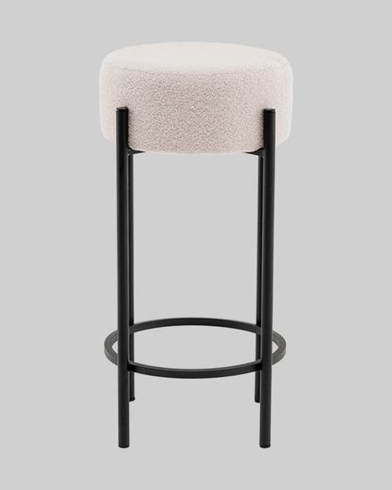 Стул барный Мали букле бежевый 