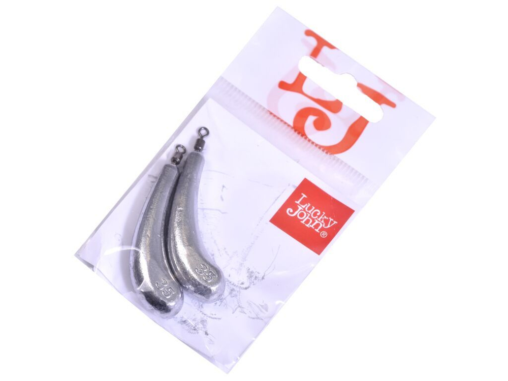 Груза Lucky John DROP SHOT BANANA 35г 2шт