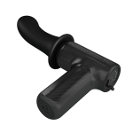 Вибромассажёр с поступательными движениями Pretty Love DJ Doctor Thrusting Super Powerful Gun Massage Black BW-055029