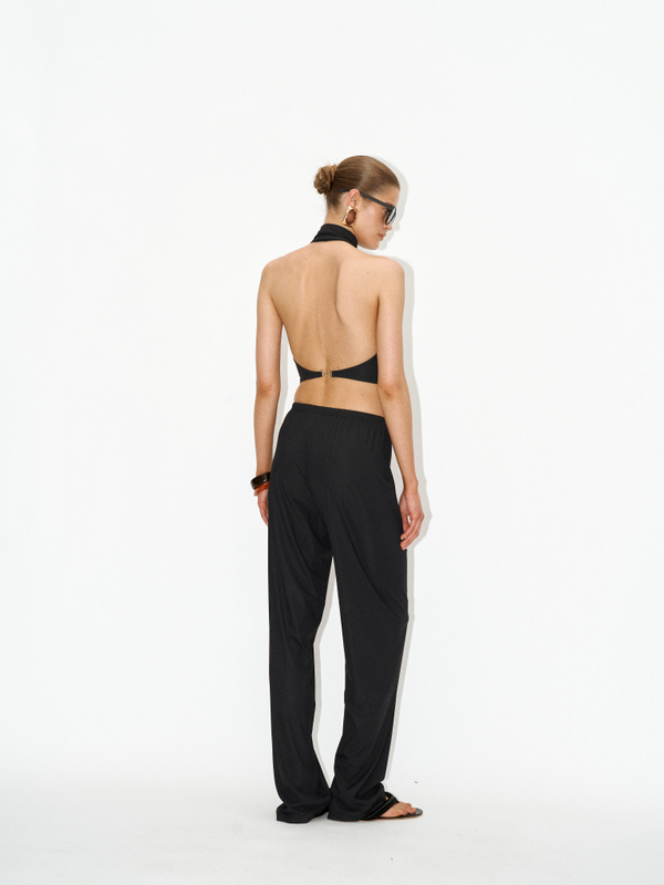 Топ kyle ribbed black