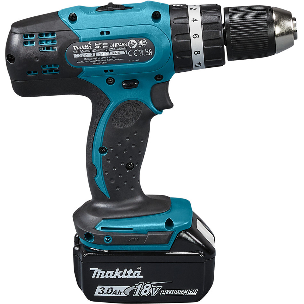 Дрель аккумуляторная Makita DHP 453 RFE Li-ion