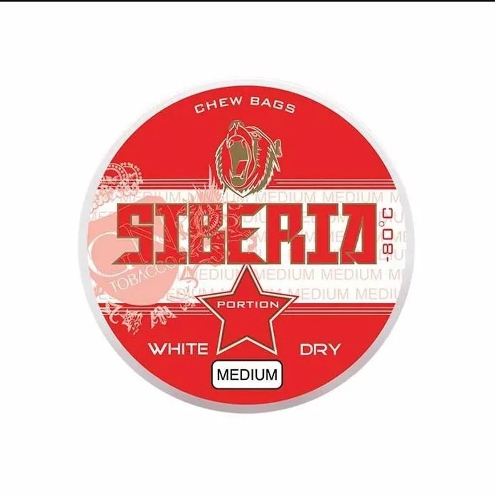 Жевательный табак Siberia White Dry 13 гр