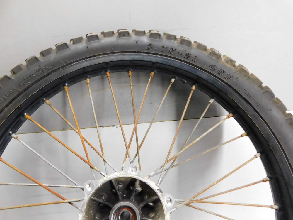 колесо переднее Kawasaki Super Sherpa 250 KL250