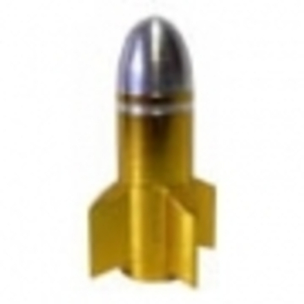 Колпачек "ракета" для ниппеля A/V + F/v , золотой алюмин.NZ-RAC2 Gold