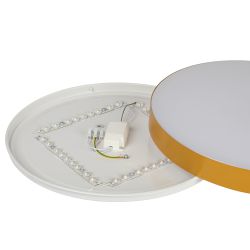 Светильник потолочный светодиодный ЭРА Relict 38 SPB-6-40 4К MG 40W 4000K Золото | Светильники SPB-6 без ДУ