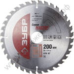 ЗУБР Оптимальный рез 200 x 32мм 36Т, диск пильный по дереву