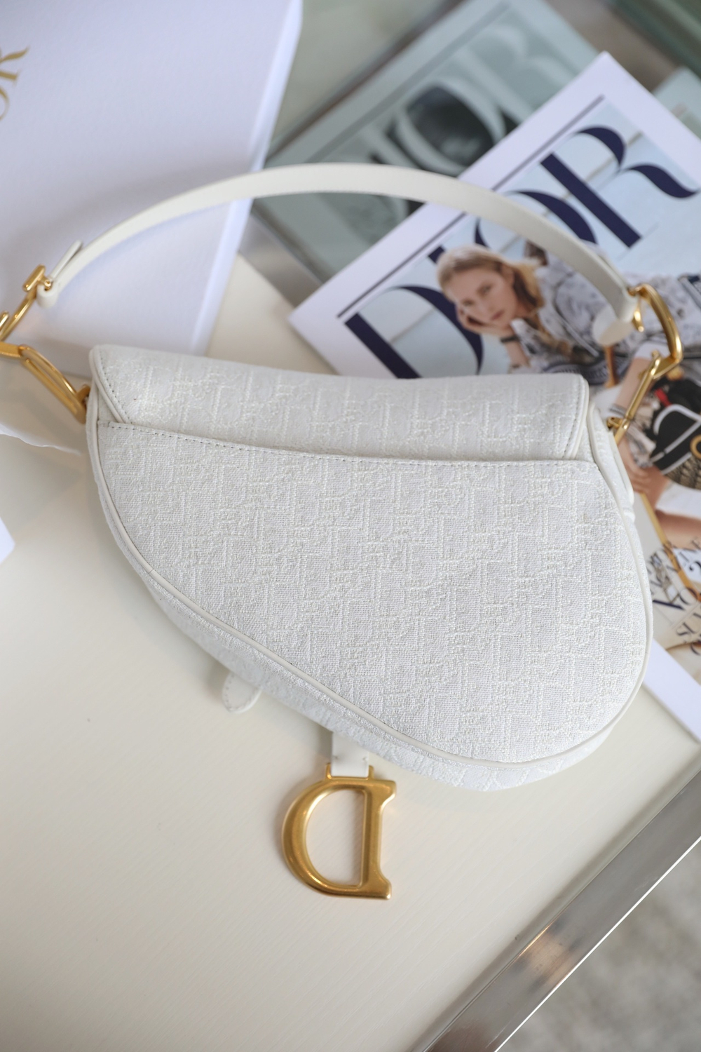 Christian Dior Saddle Bag 25 cm