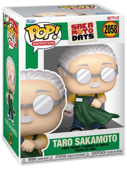 Фигурка Funko POP! Animation Sakamoto Days Taro Sakamoto (2058) 86690 / Фигурка Фанко ПОП! по мотивам аниме "Дни Сакамото", Таро Сакамото