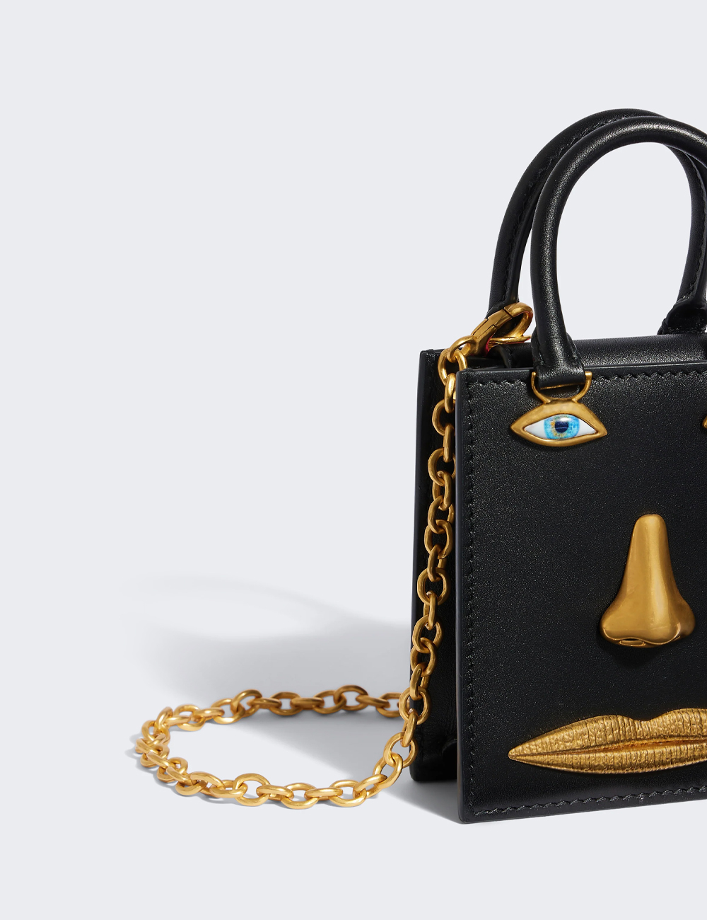Сумка Schiaparelli Micro Face Bag "Noir"