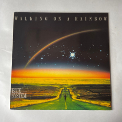 Винтажная виниловая пластинка LP Blue System, Dieter Bohlen, Walking On A Rainbow (Испания 1987)