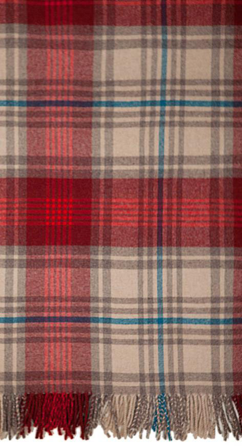 Плед 130х170 Luxberry Lux 32 красный Португалия