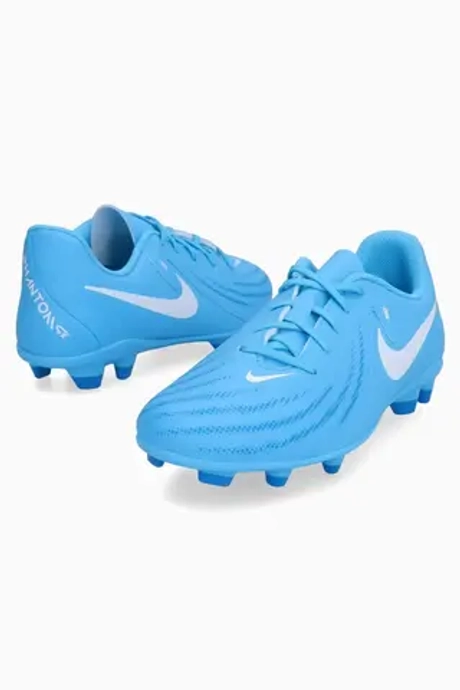 Бутсы Nike Phantom GX 2 Club FG/MG Junior - синий