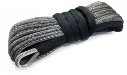 Трос синтетический для лебедки 10мм*18м Dyneema, 14-и прядная синтетика