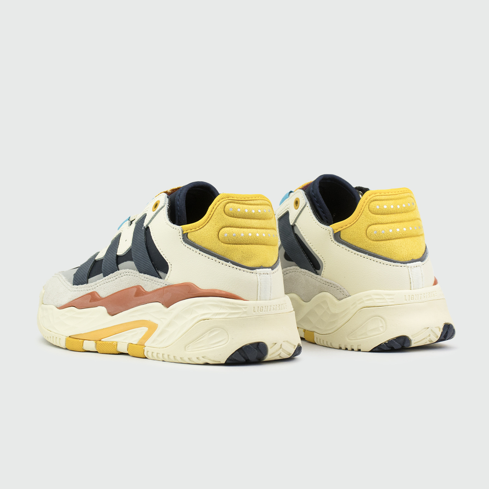 Кроссовки Adidas Niteball Wmns Cream / Cyan / Navy