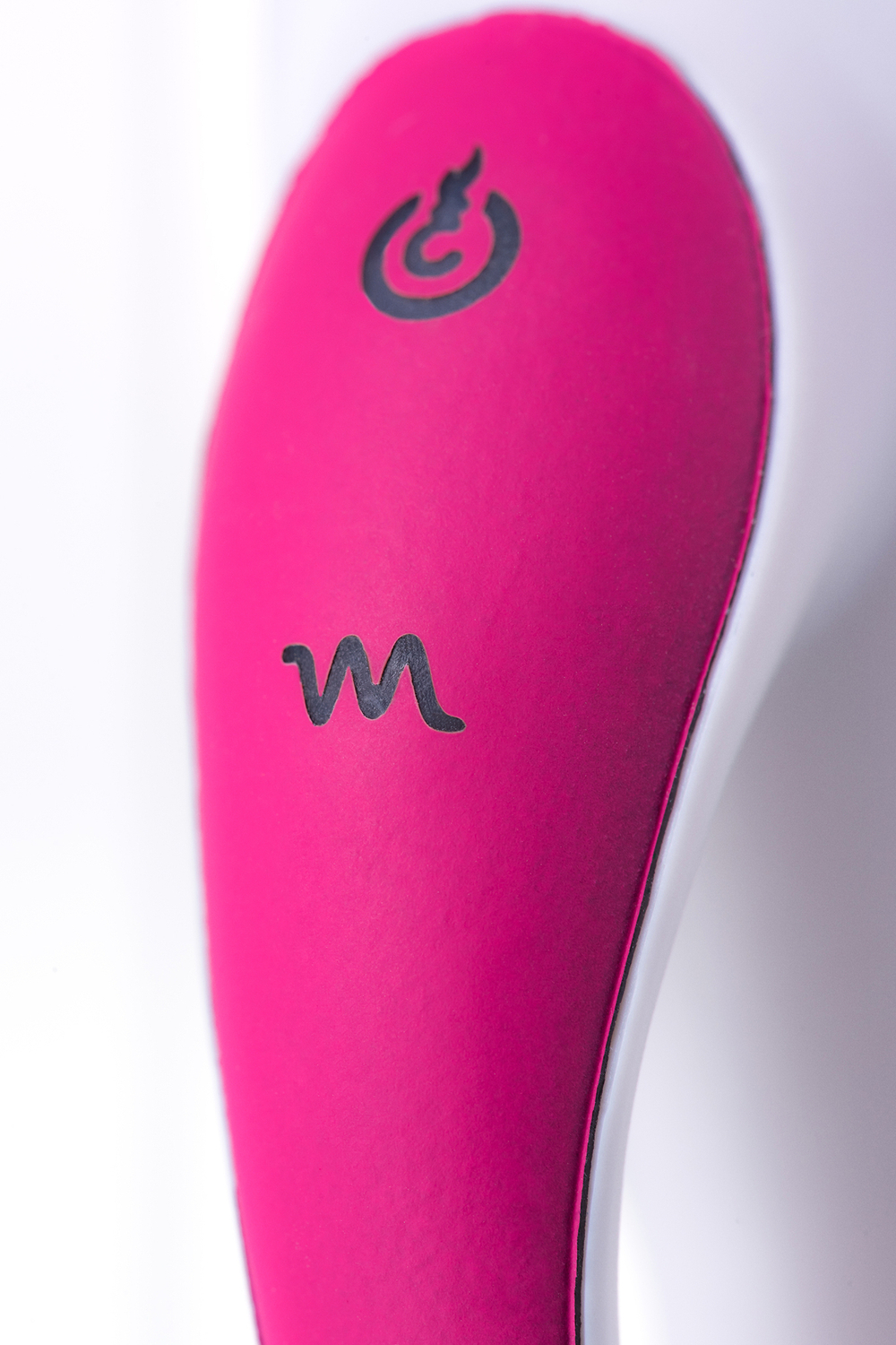 Вибратор с клиторальным стимулятором Elly с подогревом силикон розовый 21,5 см