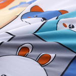 Комплект постельного белья на резинке Сатин Люкс KIDS 100% хлопок CDKR039