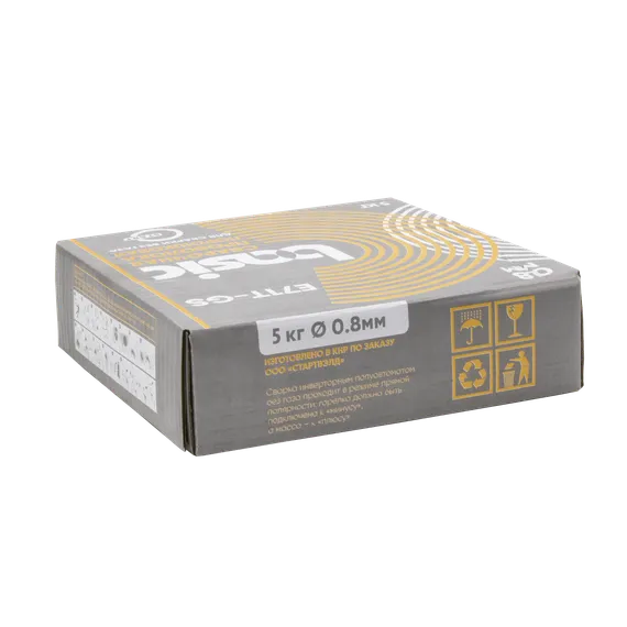 Проволока сварочная порошковая Basic E71T-GS д.0,8 (5кг) OSA START STB71850