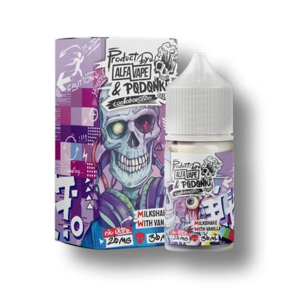 Alfa Vape & Podonki - Milkshake with Vanilla (7% nic)