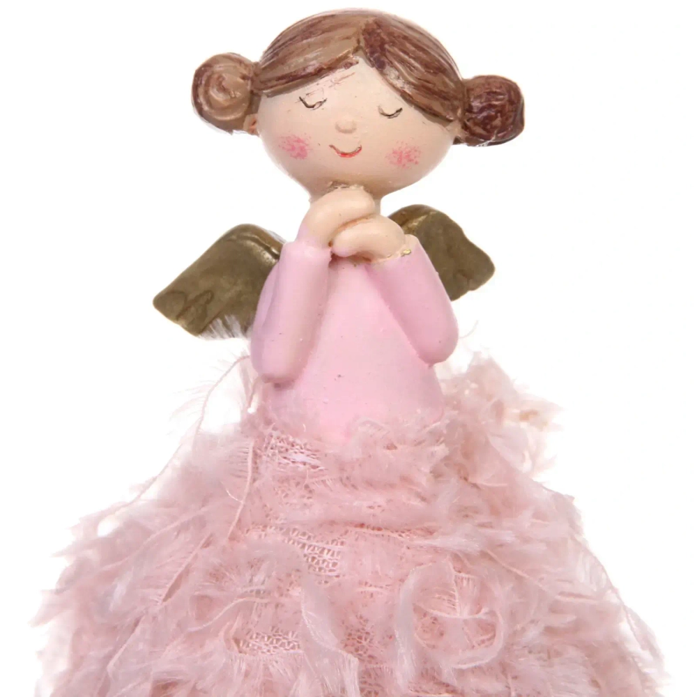 Фигурка «Милый ангел» 8,5*8,5*16,5 см с подсветкой, микс